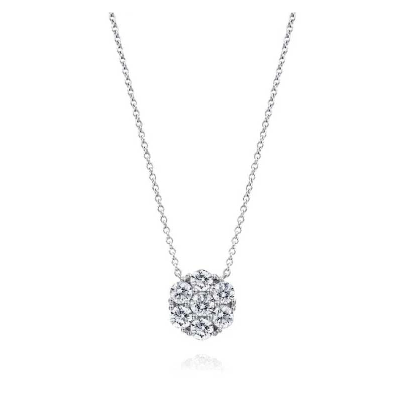 LaViano Jewelers Necklaces - 18K White Gold Diamond Necklace