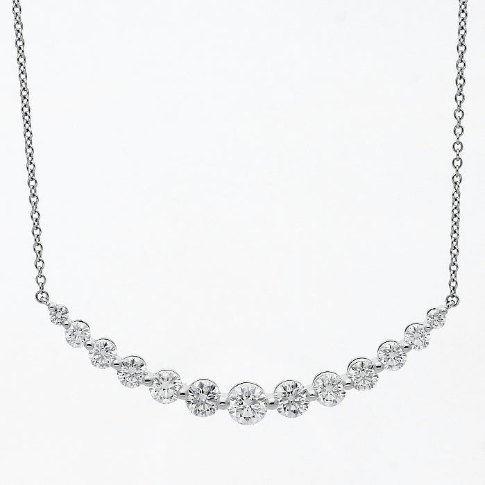 LaViano Jewelers Necklaces - 18K White Gold Diamond Necklace