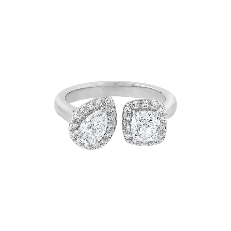 LaViano Jewelers Rings - 18K White Gold Diamond Ring |