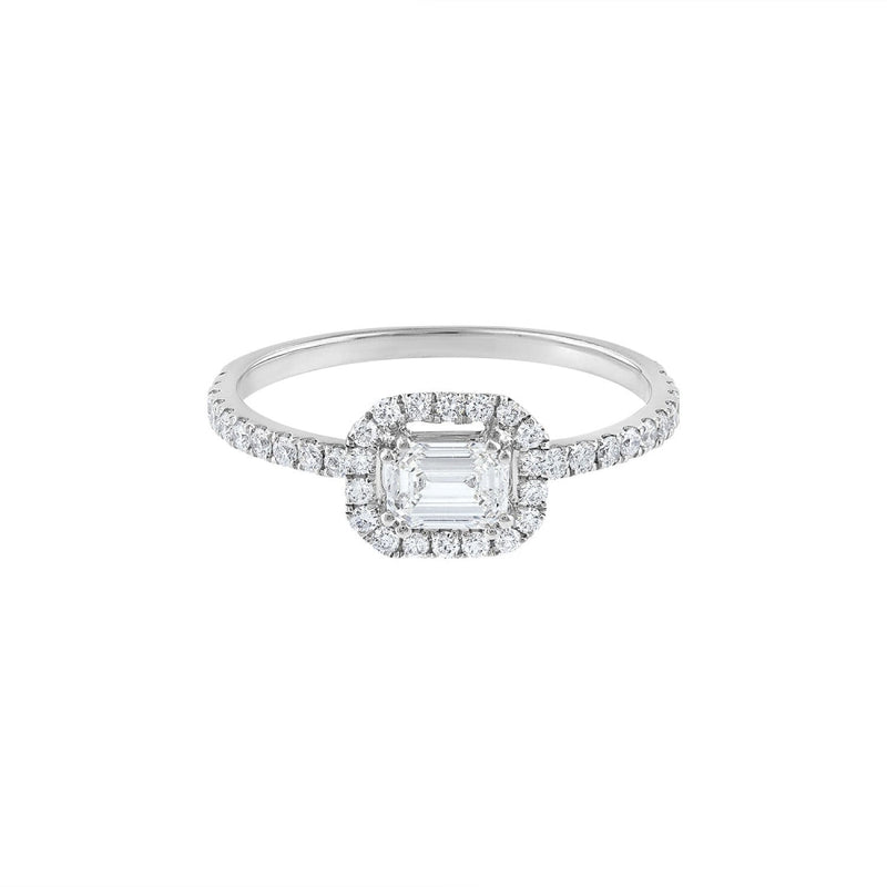 LaViano Jewelers Rings - 18K White Gold Diamond Ring | 