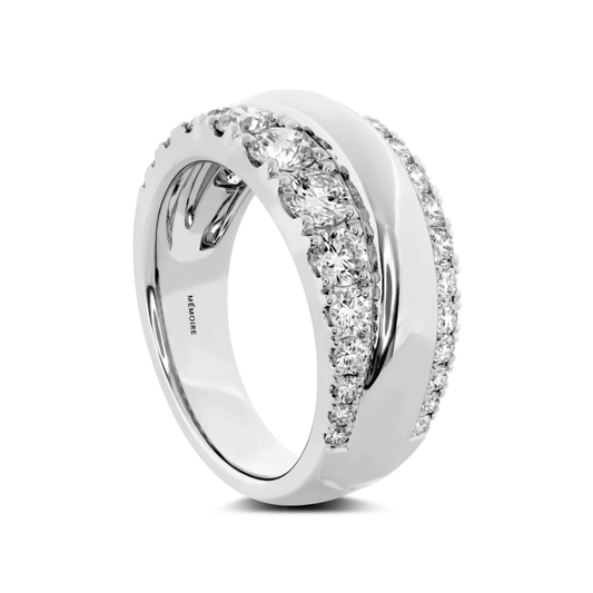 LaViano Jewelers Rings - 18K White Gold Diamond Ring | 