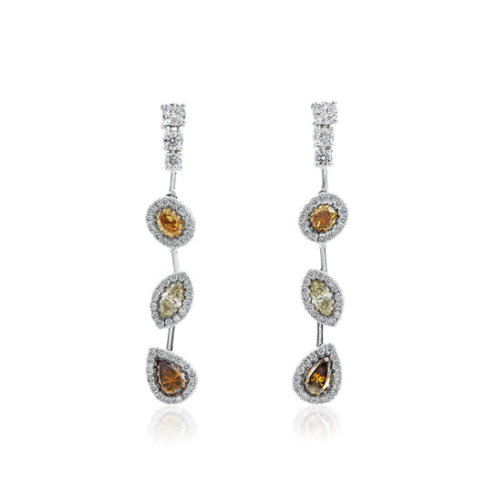 lavianojewelers - 18K White Gold Fancy Colored Diamond 