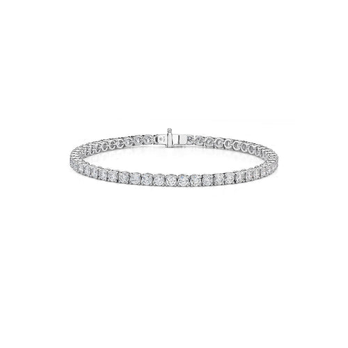 lavianojewelers - 18K White Gold Tennis Bracelet | LaViano 
