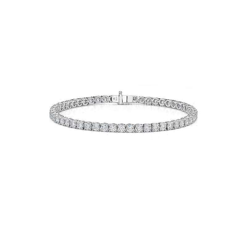 lavianojewelers - 18K White Gold Tennis Bracelet | LaViano 