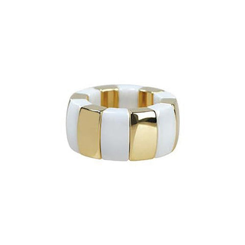 lavianojewelers - 18K Yellow Gold Aura Domino Ceramic 