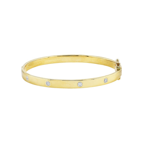 LaViano Jewelers Bracelets - 18K Yellow Gold Bangle Bracelet