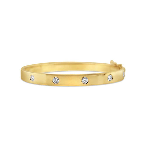 LaViano 18K Yellow Gold Diamond Bracelet