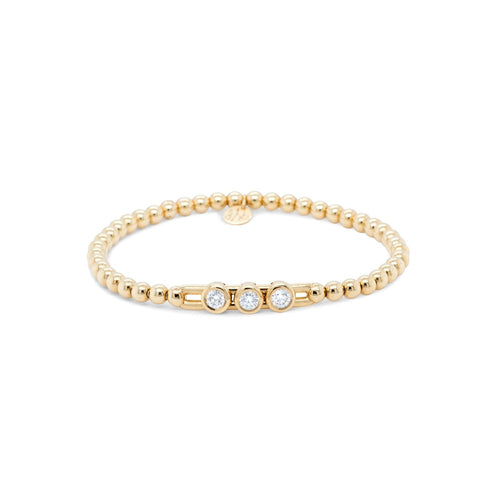 LaViano Jewelers 18K Yellow Gold Diamond Bracelet