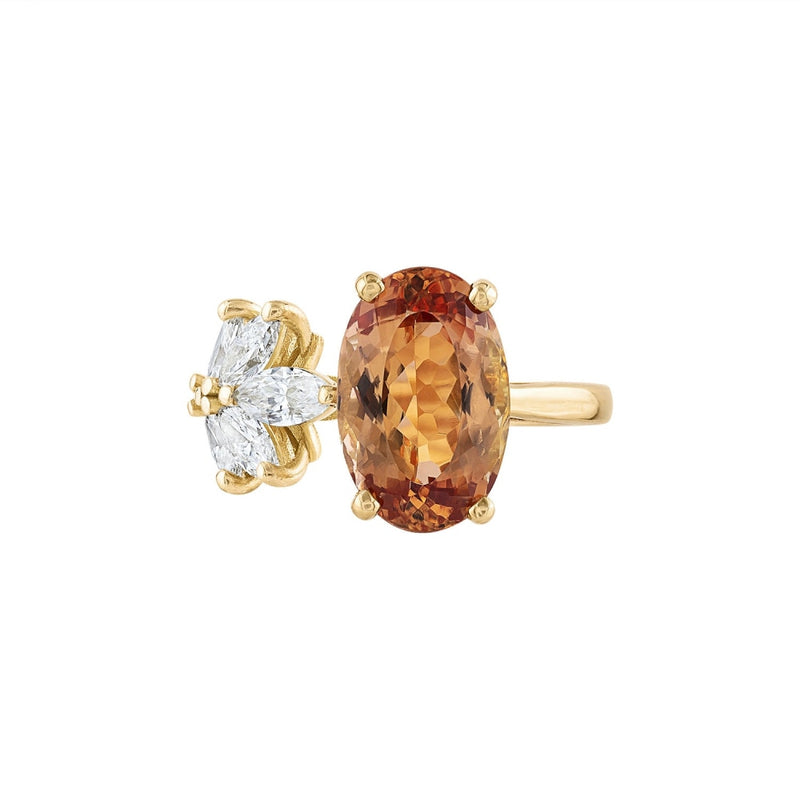 LaViano Jewelers Rings - 18K Yellow Gold Imperial Topaz