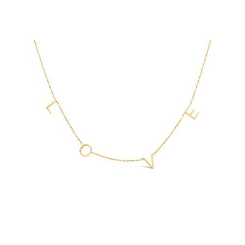 LaViano Jewelers 18K Yellow Gold Love Necklace