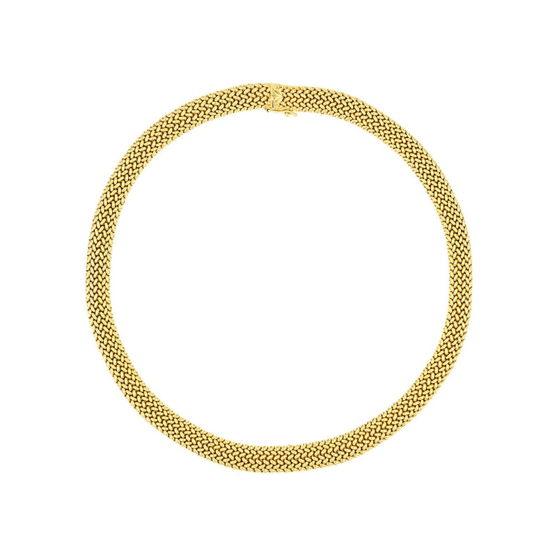 LaViano Jewelers 18K Yellow Gold Mesh Chain - Necklaces