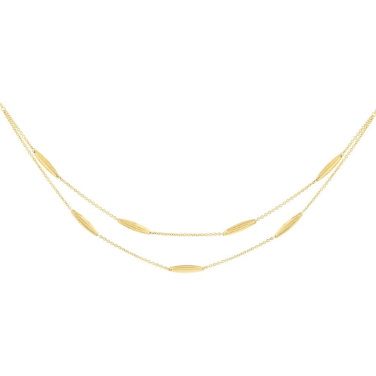 LaViano Jewelers Necklaces - 18K Yellow Gold Necklace Two
