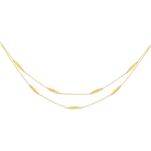 LaViano Jewelers Necklaces - 18K Yellow Gold Necklace Two