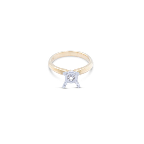 LaViano Jewelers Rings - 18K Yellow Gold Semi Mounting Ring 