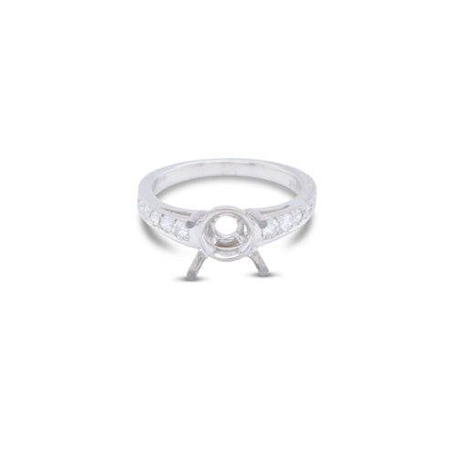 LaViano Jewelers Rings -.28cts 14K White Gold Diamond Semi 