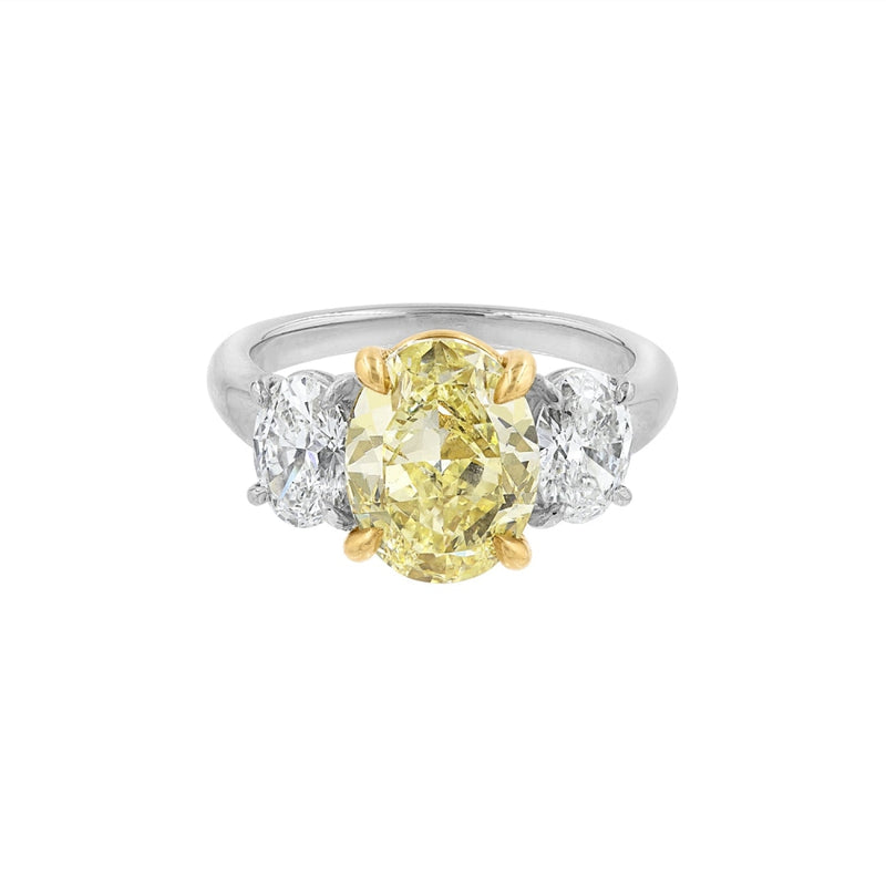 LaViano Jewelers Engagement Rings - 3.51 Carat Fancy Yellow