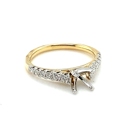 LaViano Jewelers Rings -.32cts 18K Yellow Gold and Diamond 