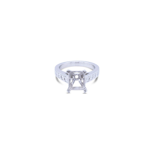 LaViano Jewelers Rings -.43cts Platinum and Diamond Semi 