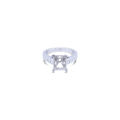 LaViano Jewelers Rings -.43cts Platinum and Diamond Semi 