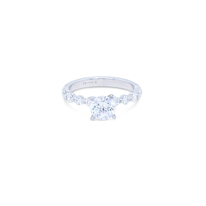 LaViano Jewelers Rings -.47cts Platinum and Diamond Semi 