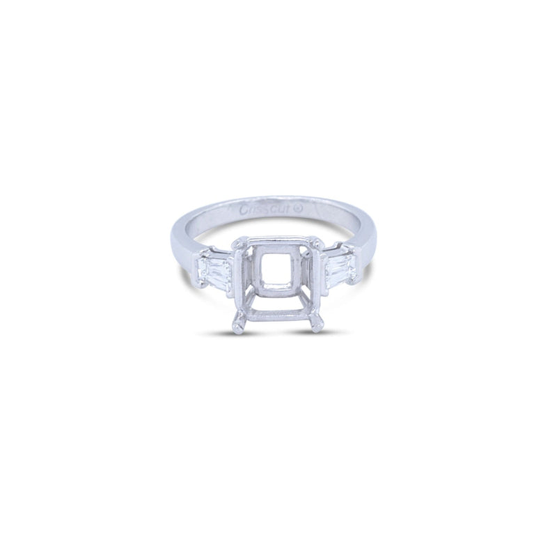 LaViano Jewelers Rings -.47cts Platinum and Diamond Semi 