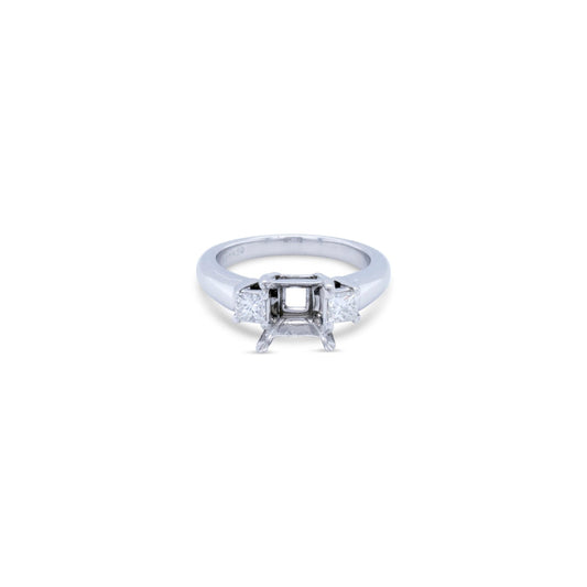 LaViano Jewelers Rings - Platinum Semi Mounting Ring | 