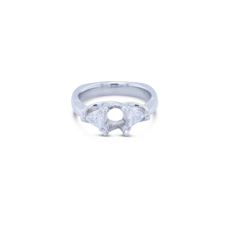 LaViano Jewelers Rings -.50cts Platinum and Diamond Semi 