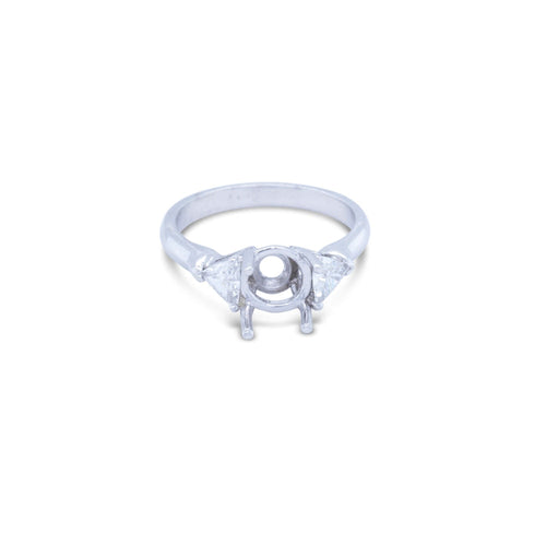 LaViano Jewelers Rings -.50cts Platinum and Diamond Semi 