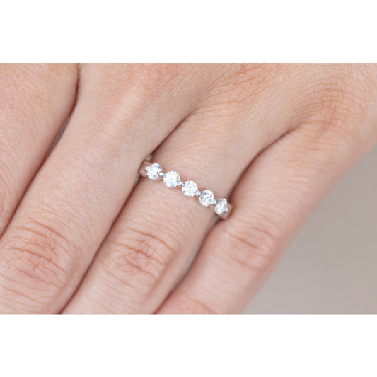 Platinum Diamond Semi Mounting Ring