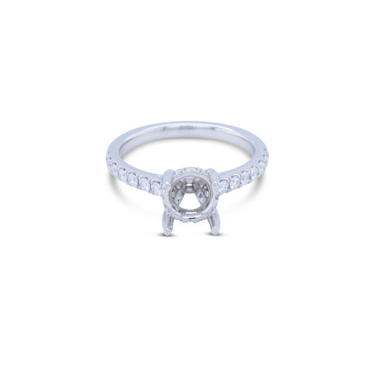 LaViano Jewelers Rings -.52cts Platinum and Diamond Semi 