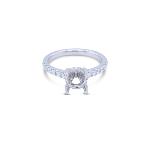 LaViano Jewelers Rings -.52cts Platinum and Diamond Semi 
