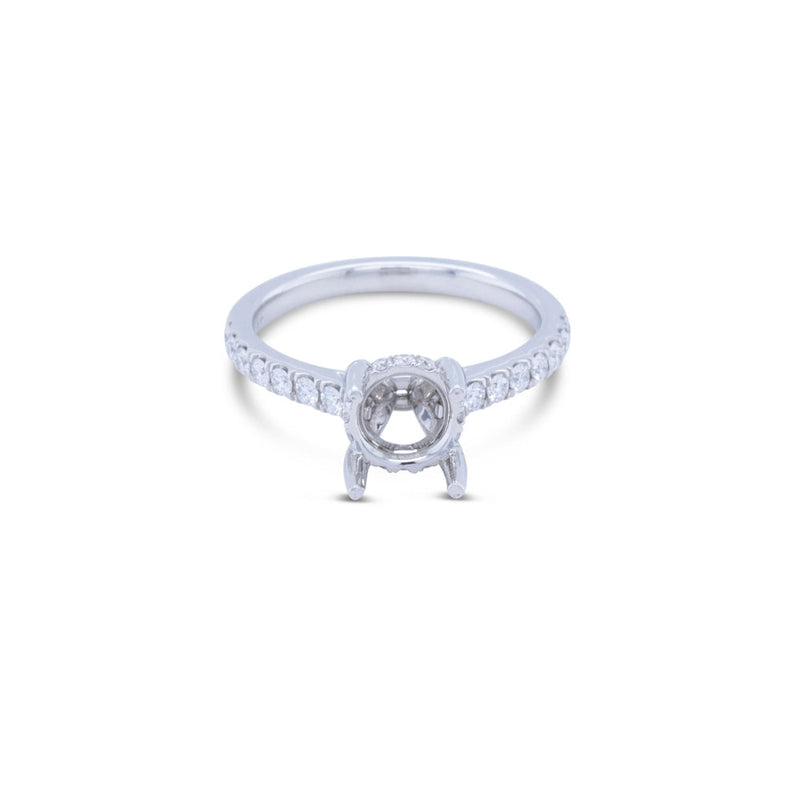 LaViano Jewelers Rings -.52cts Platinum and Diamond Semi 