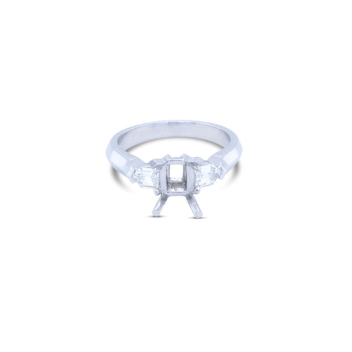 LaViano Jewelers Rings -.58cts Platinum and Diamond Semi 