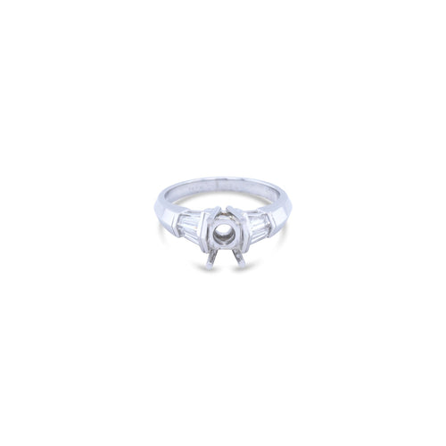 LaViano Jewelers Rings -.58cts Platinum and Diamond Semi 
