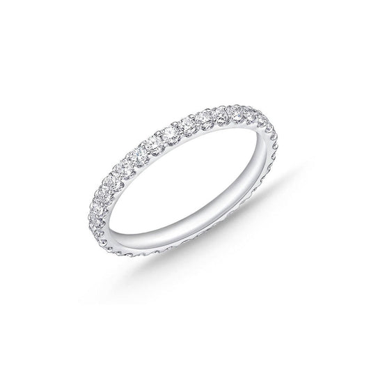 LaViano Platium Diamond Eternity Band