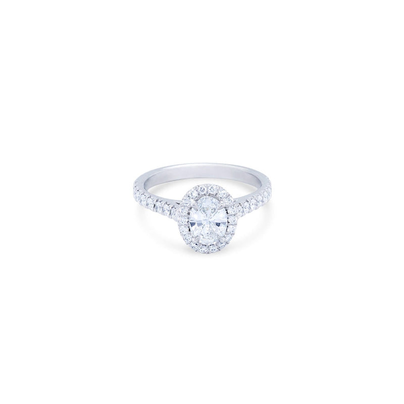 LaViano Jewelers Bridal Settings -.68cts Platinum Diamond