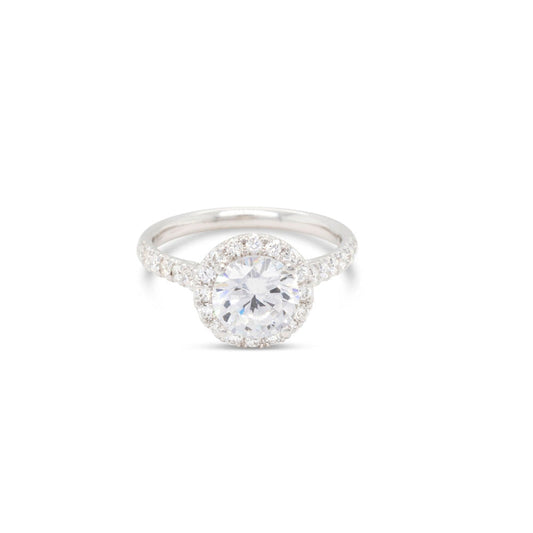 Platinum Diamond Semi Mounting Ring