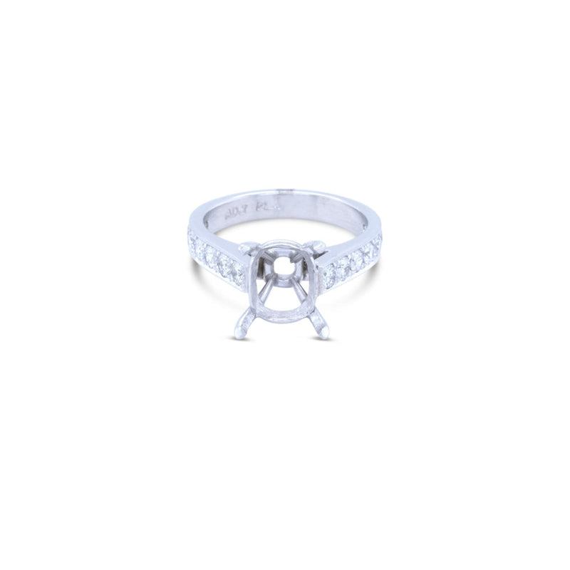 LaViano Jewelers Rings -.72cts Platinum and Diamond Semi 