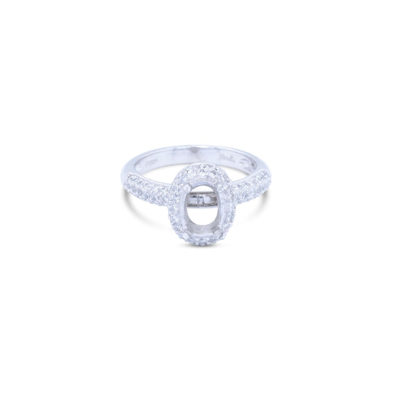 LaViano Jewelers Rings -.73cts Platinum and Diamond Semi 