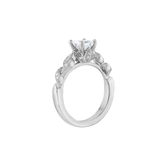LaViano Jewelers Engagement Rings -.77 Carat Princess Cut
