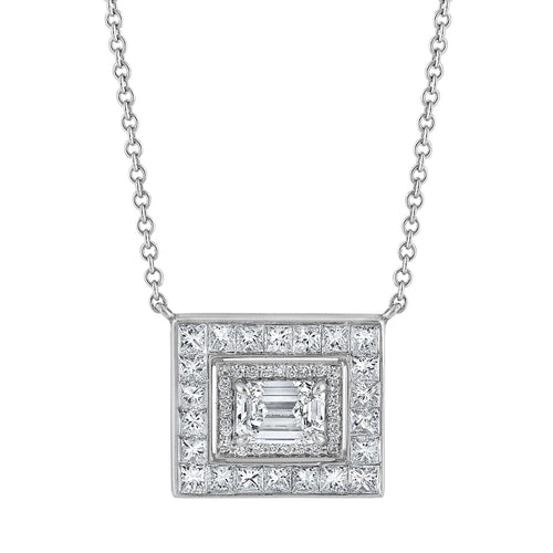 LaViano Jewelers Necklaces - Platinum and Diamond Necklace |