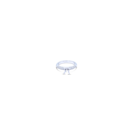 LaViano Jewelers Rings - Platinum Diamond Semi Mounting Ring