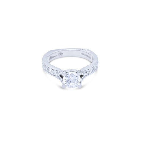 LaViano Jewelers Rings - Platinum Semi Mounting Ring | 