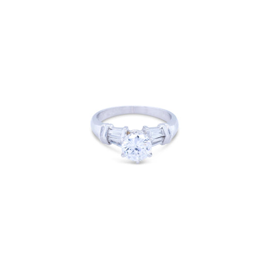 LaViano Jewelers Rings - Platinum Semi Mounting Ring | 