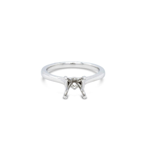Platinum Semi Mounting Ring