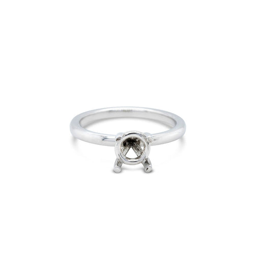 Platinum Semi Mounting Ring