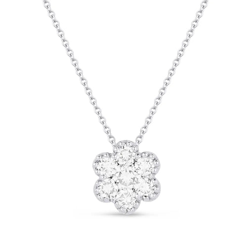 Madison L Necklaces - 14K White Gold Necklace | LaViano 