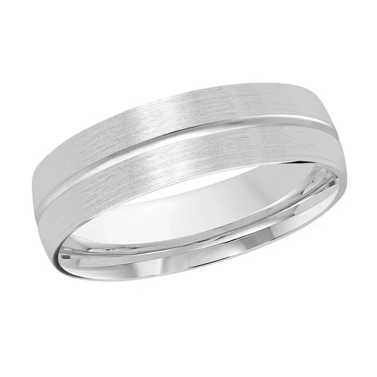 Malo Rings - 14K White Gold Wedding Band #M3-531-6W-01 | 