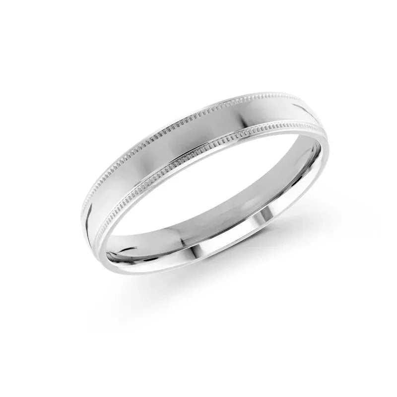 Malo Rings - Platinum Wedding Band #J-210-04WG | LaViano 