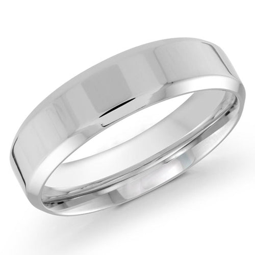 Malo Rings - Platinum Wedding Band #J-301-6WG | LaViano 